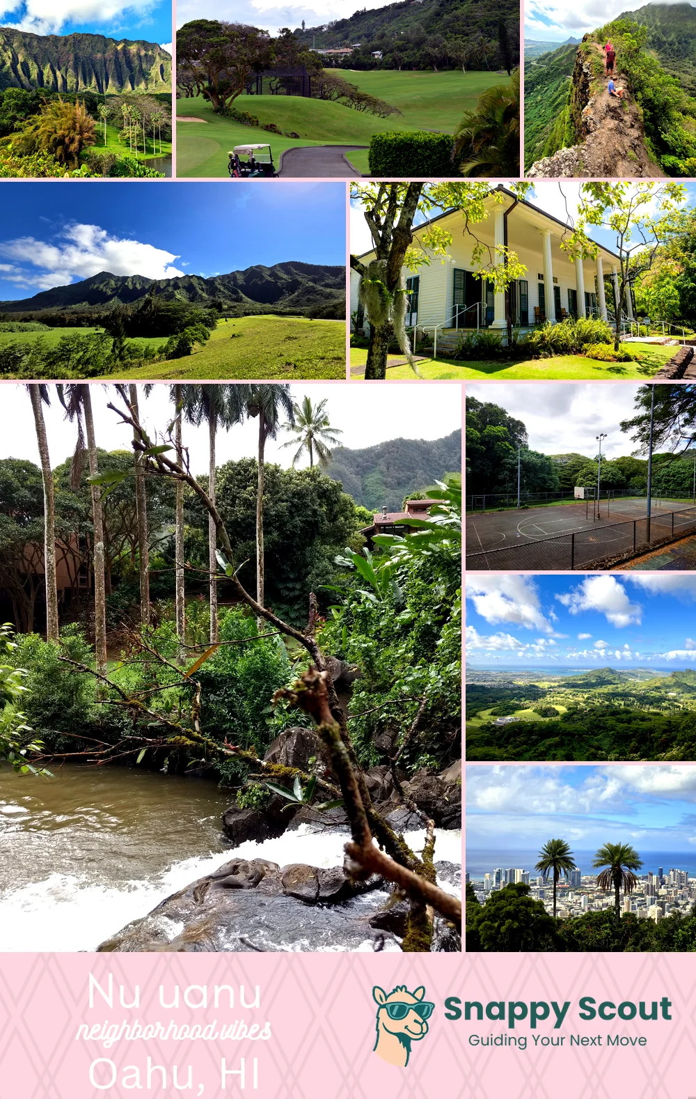 Nuʻuanu neighborhood photo collage