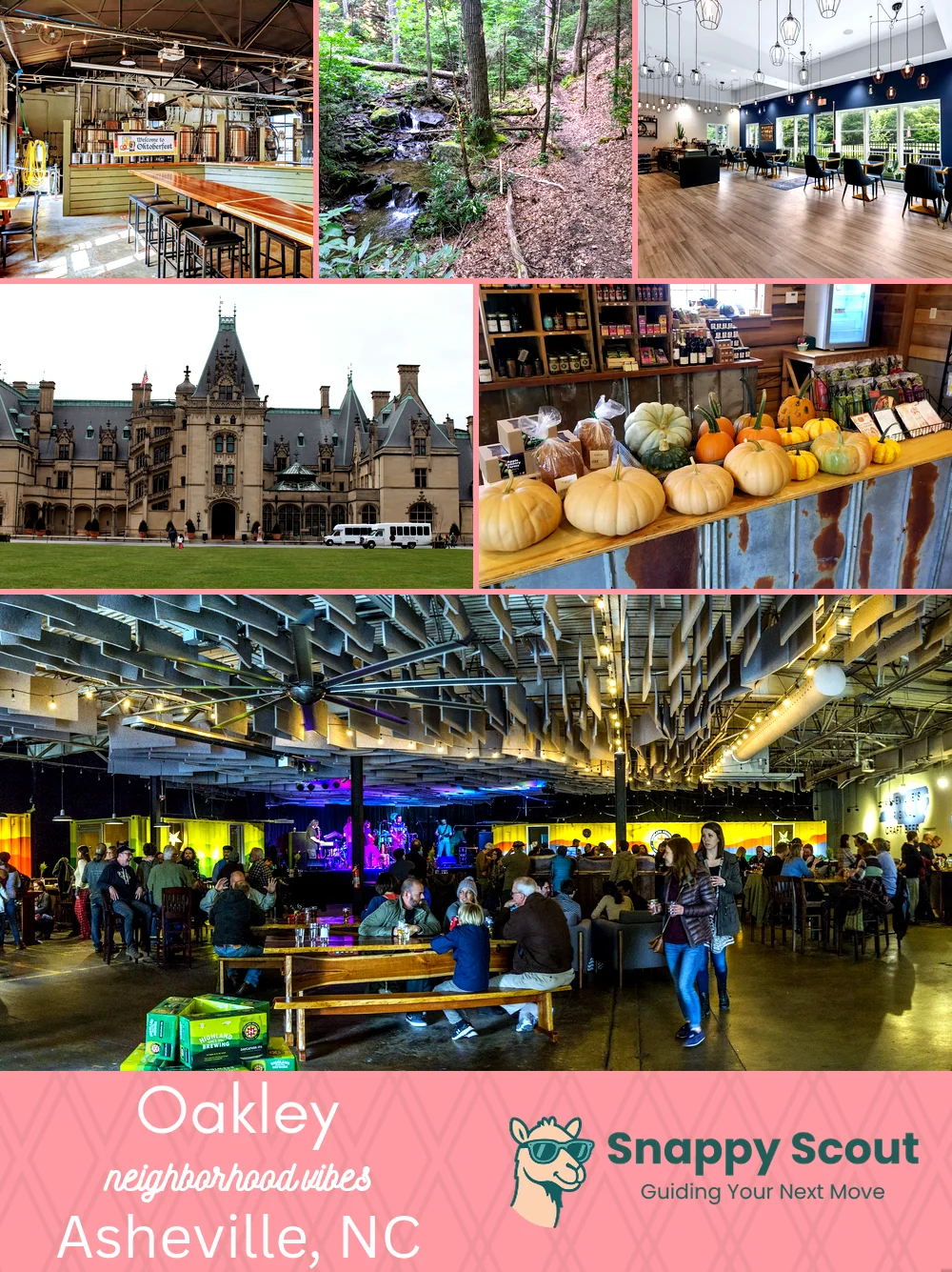 Oakley neighborhood photo collage