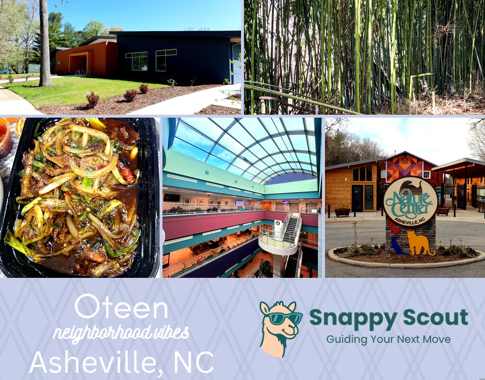 Oteen neighborhood photo collage