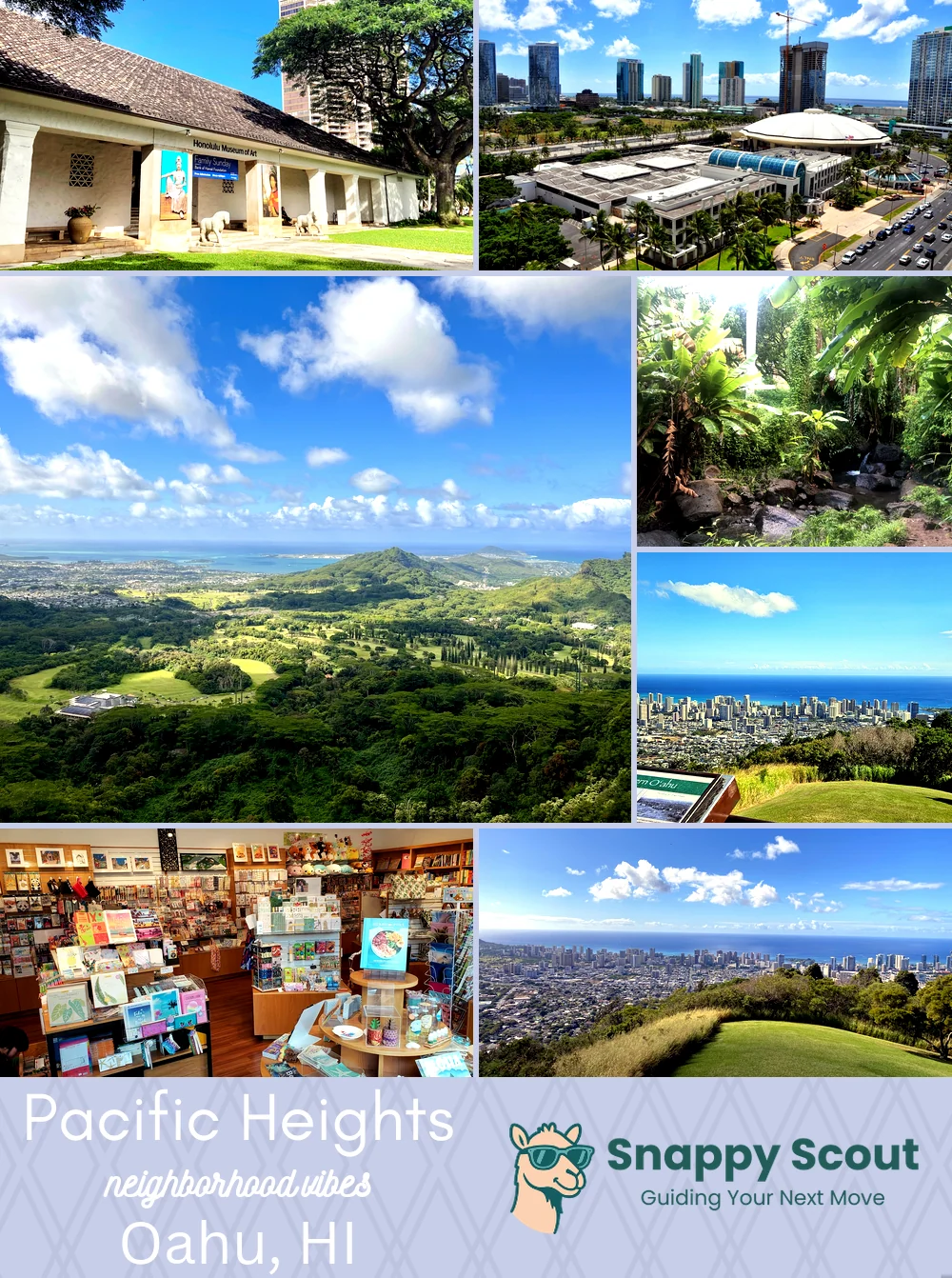 Pacific Heights neighborhood photo collage