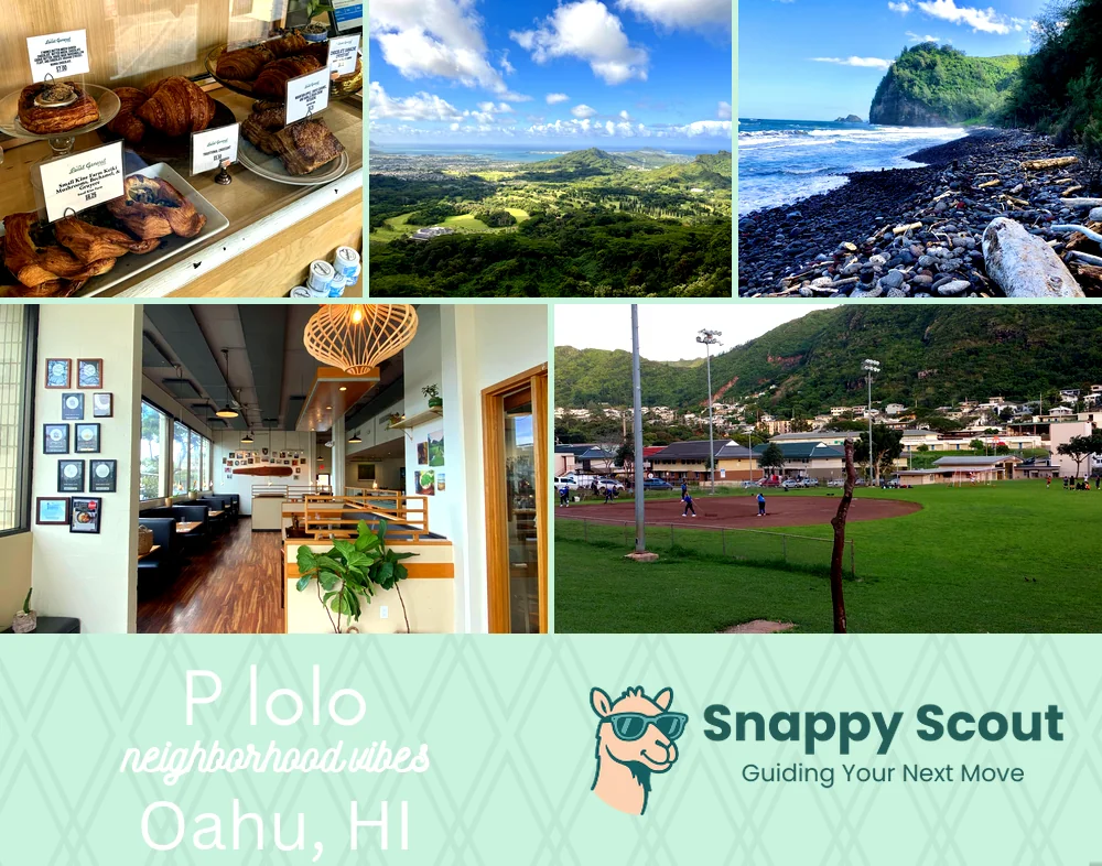 Pālolo neighborhood photo collage