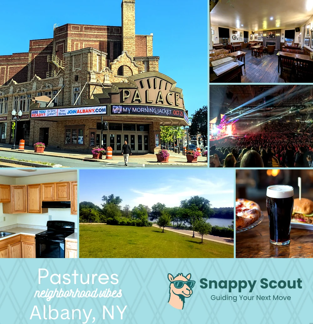 Pastures neighborhood photo collage