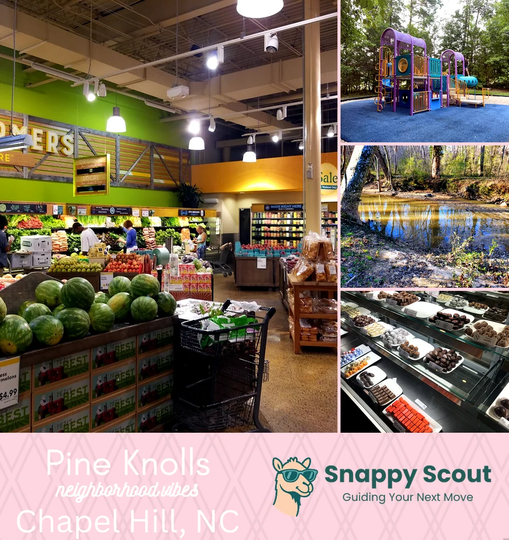 Pine Knolls neighborhood photo collage