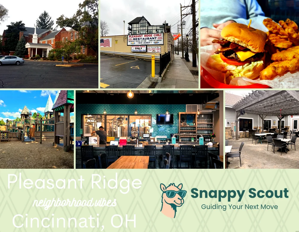Pleasant Ridge neighborhood photo collage