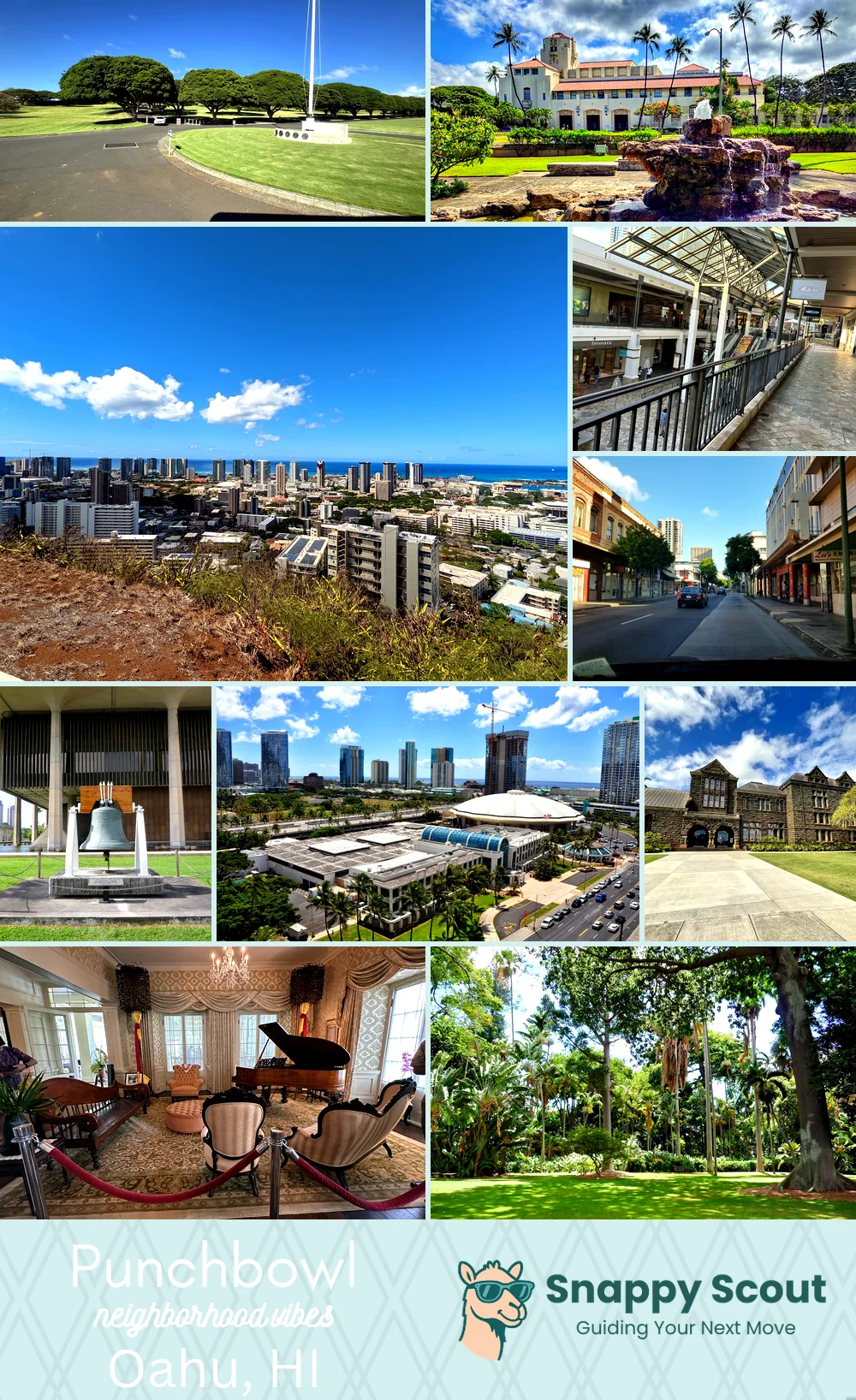 Punchbowl neighborhood photo collage