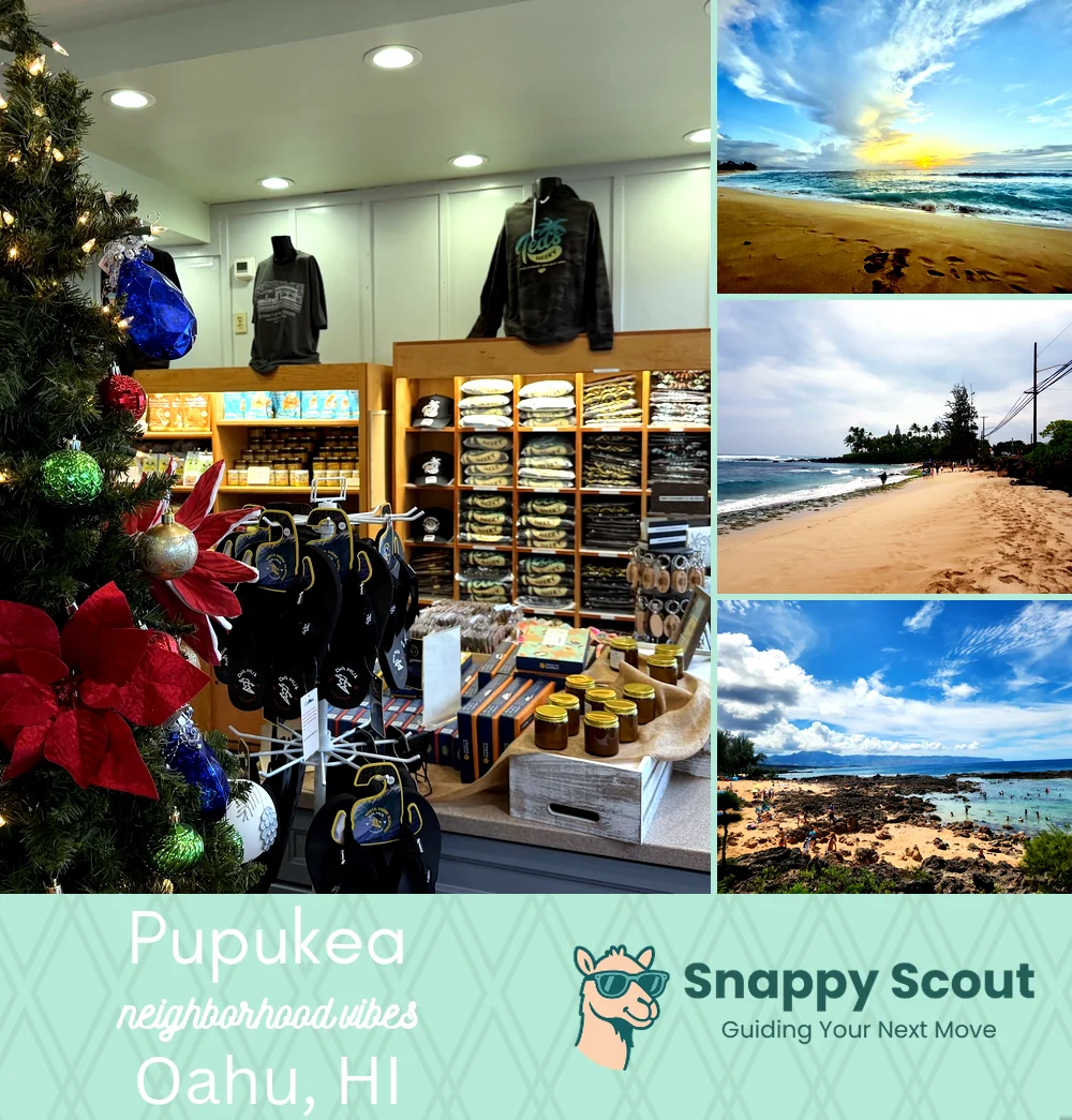 Pupukea neighborhood photo collage