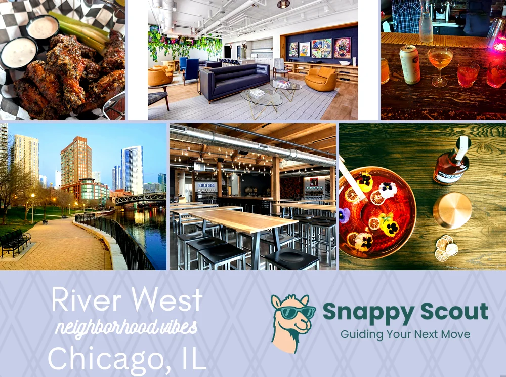 River West neighborhood photo collage