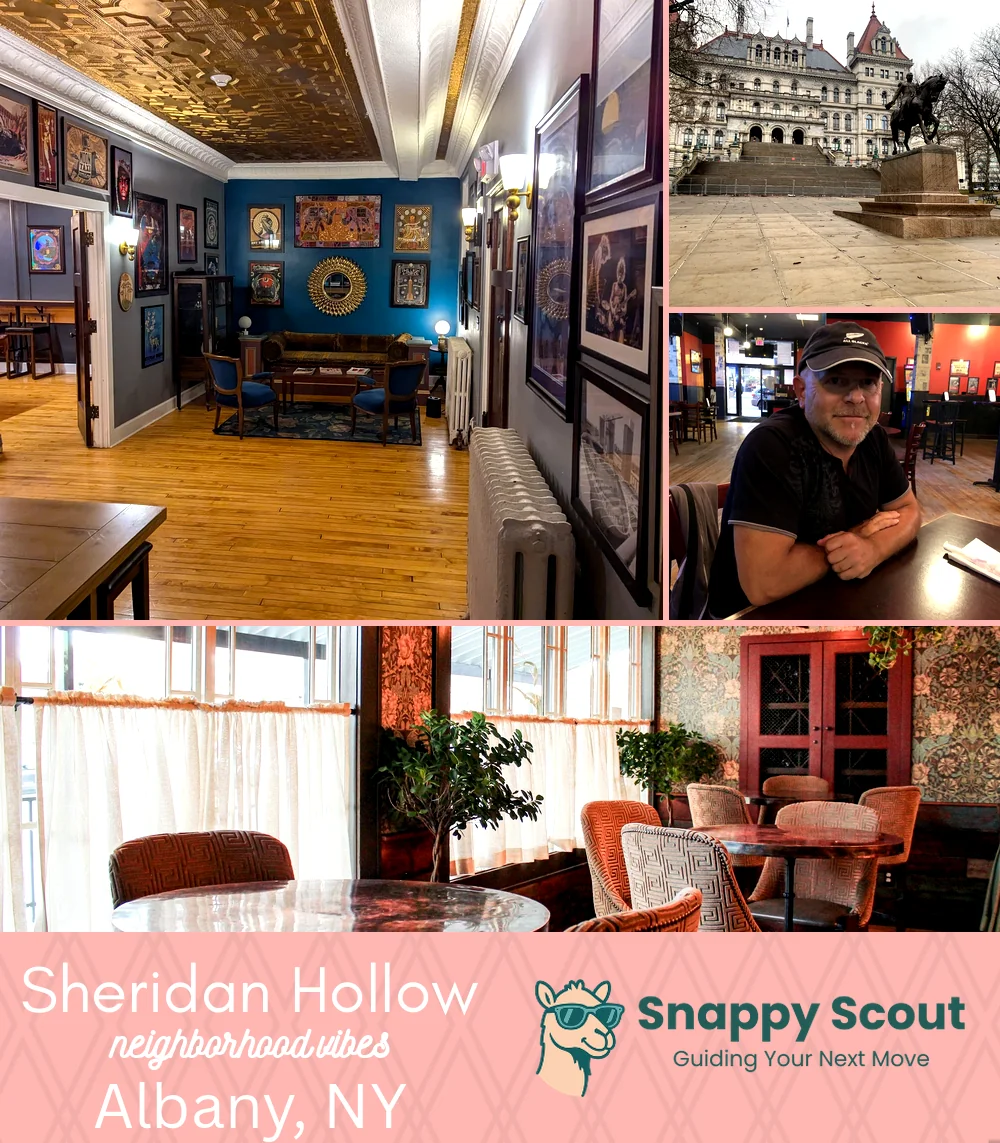 Sheridan Hollow neighborhood photo collage