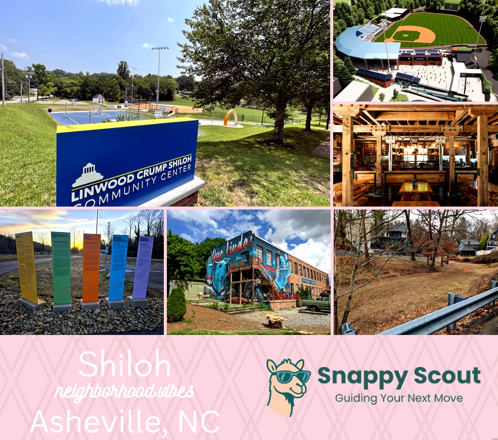 Shiloh neighborhood photo collage