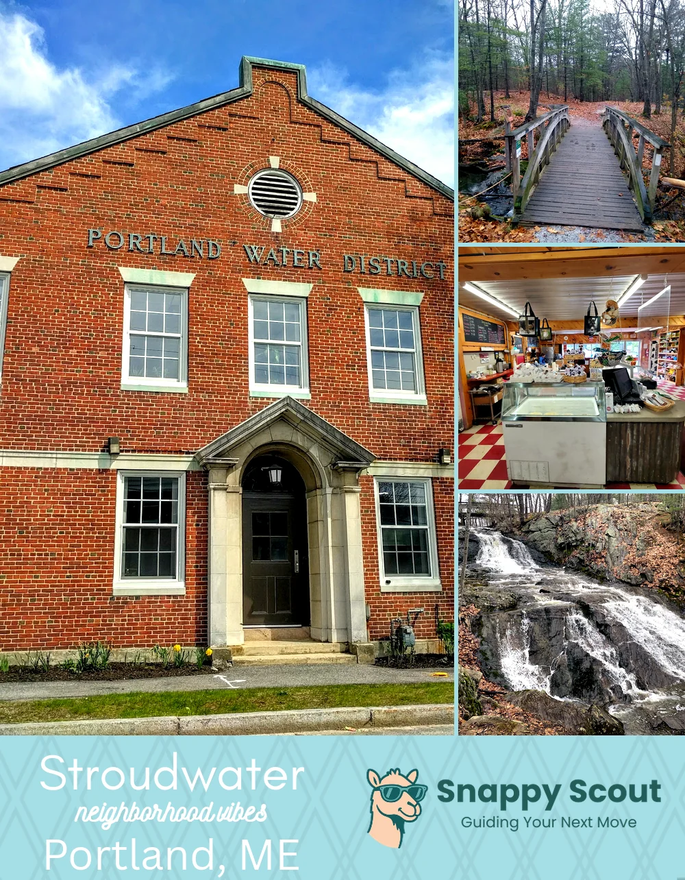Stroudwater neighborhood photo collage