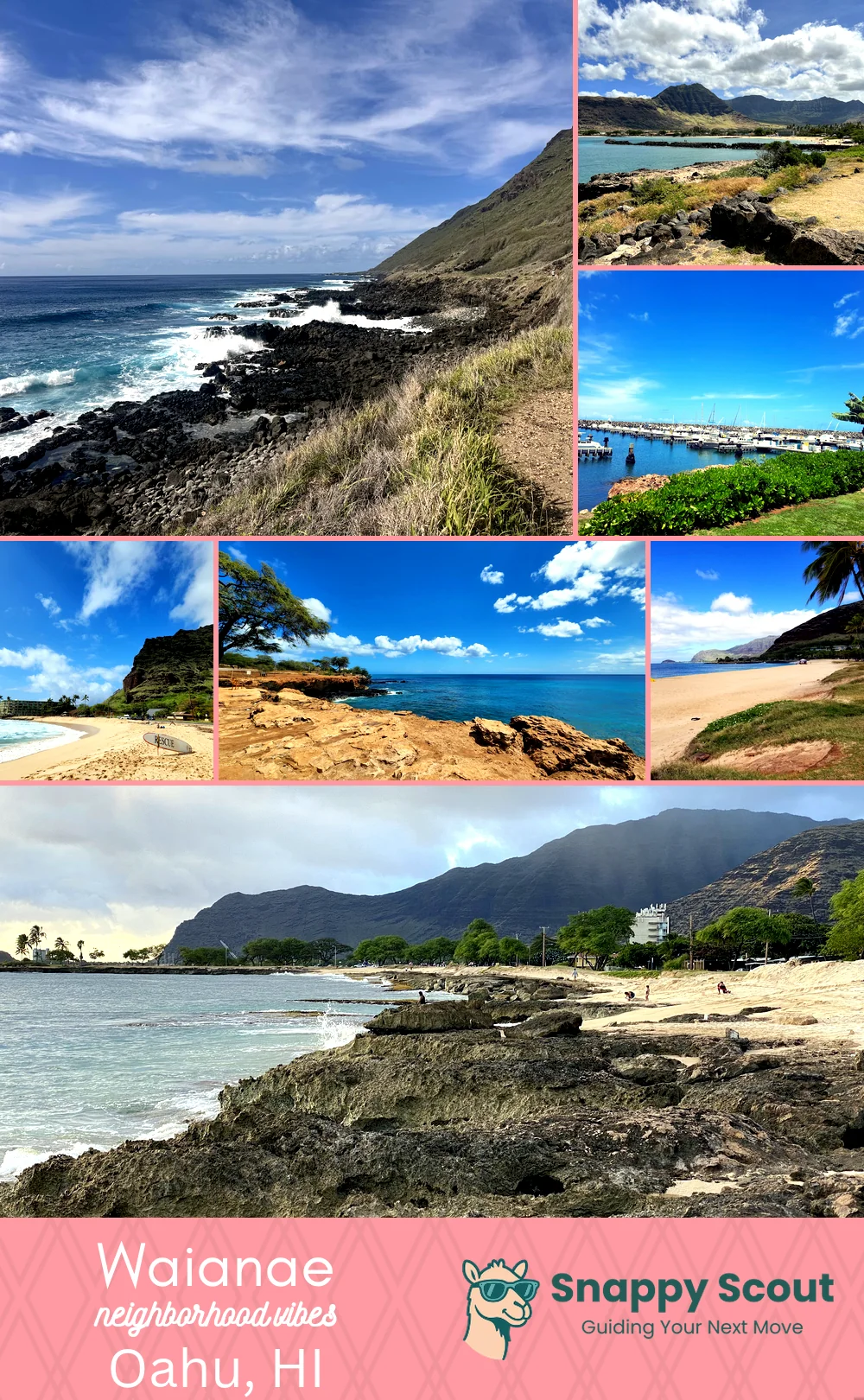 Waianae neighborhood photo collage