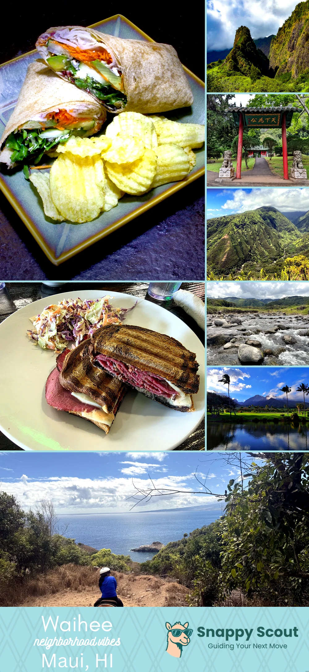 Waihee neighborhood photo collage