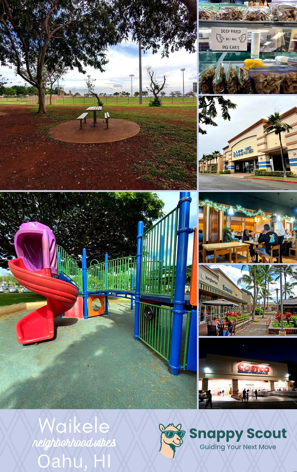 Waikele neighborhood photo collage