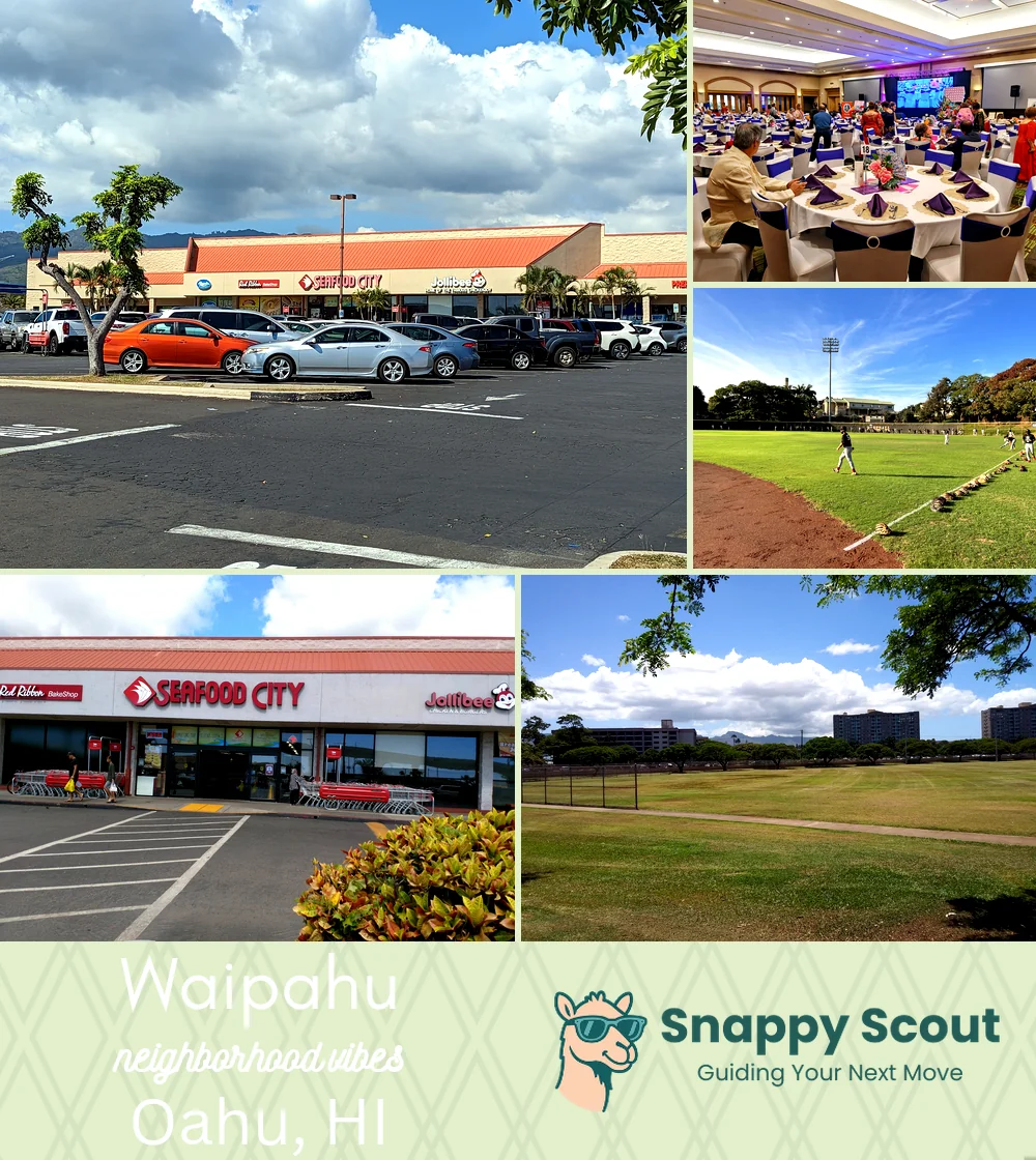 Waipahu neighborhood photo collage
