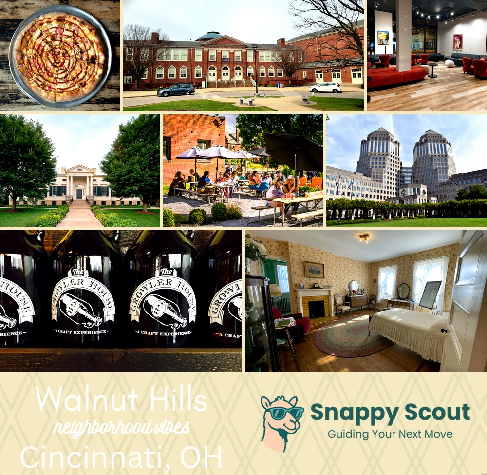 Walnut Hills neighborhood photo collage