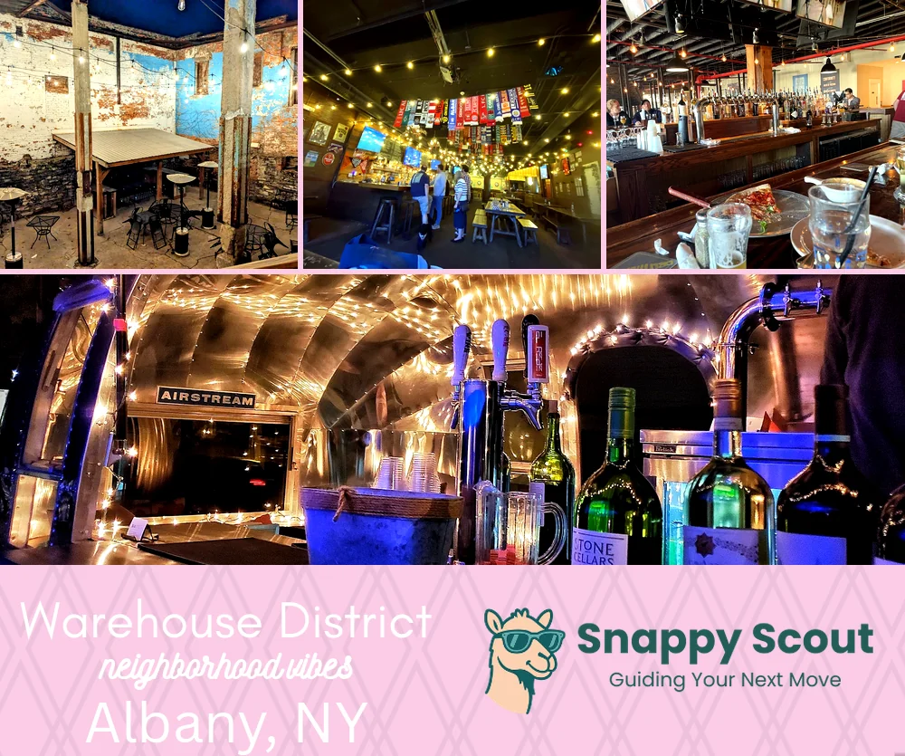 Warehouse District neighborhood photo collage