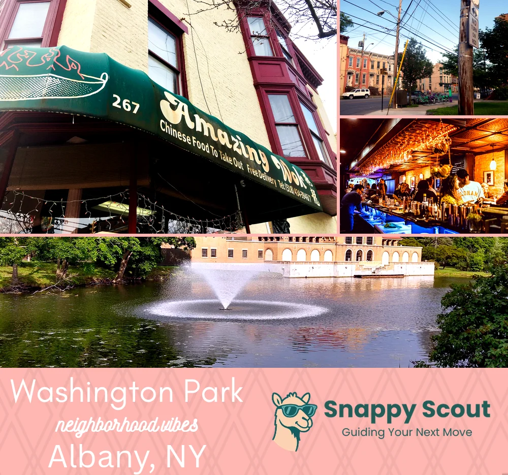 Washington Park neighborhood photo collage