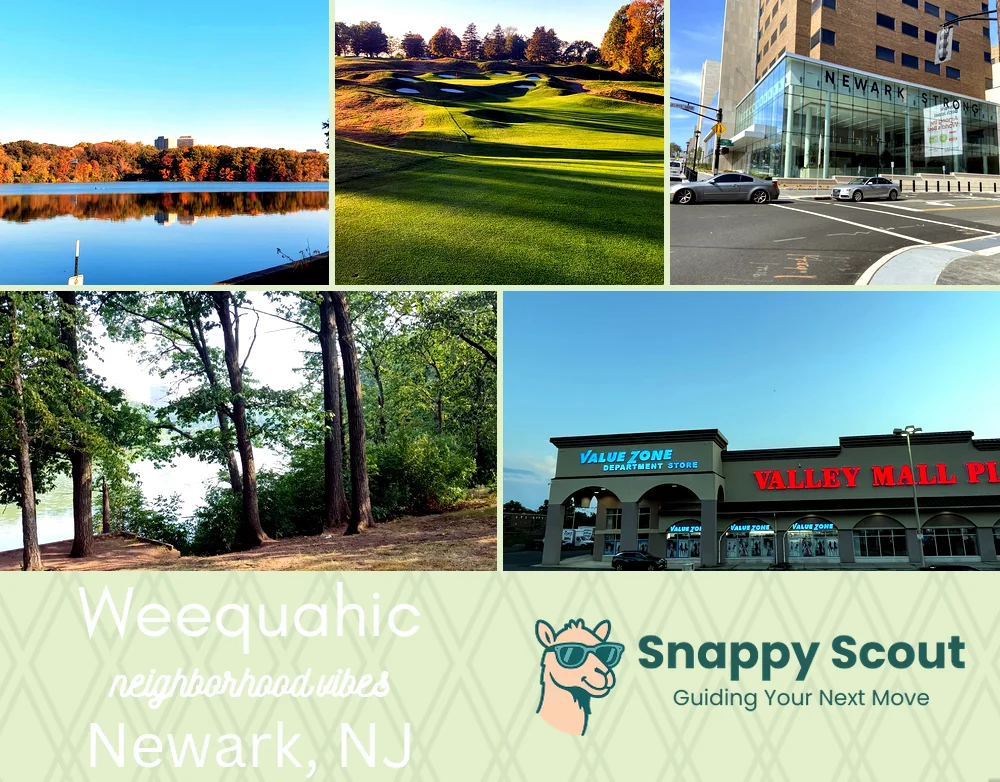 Weequahic neighborhood photo collage