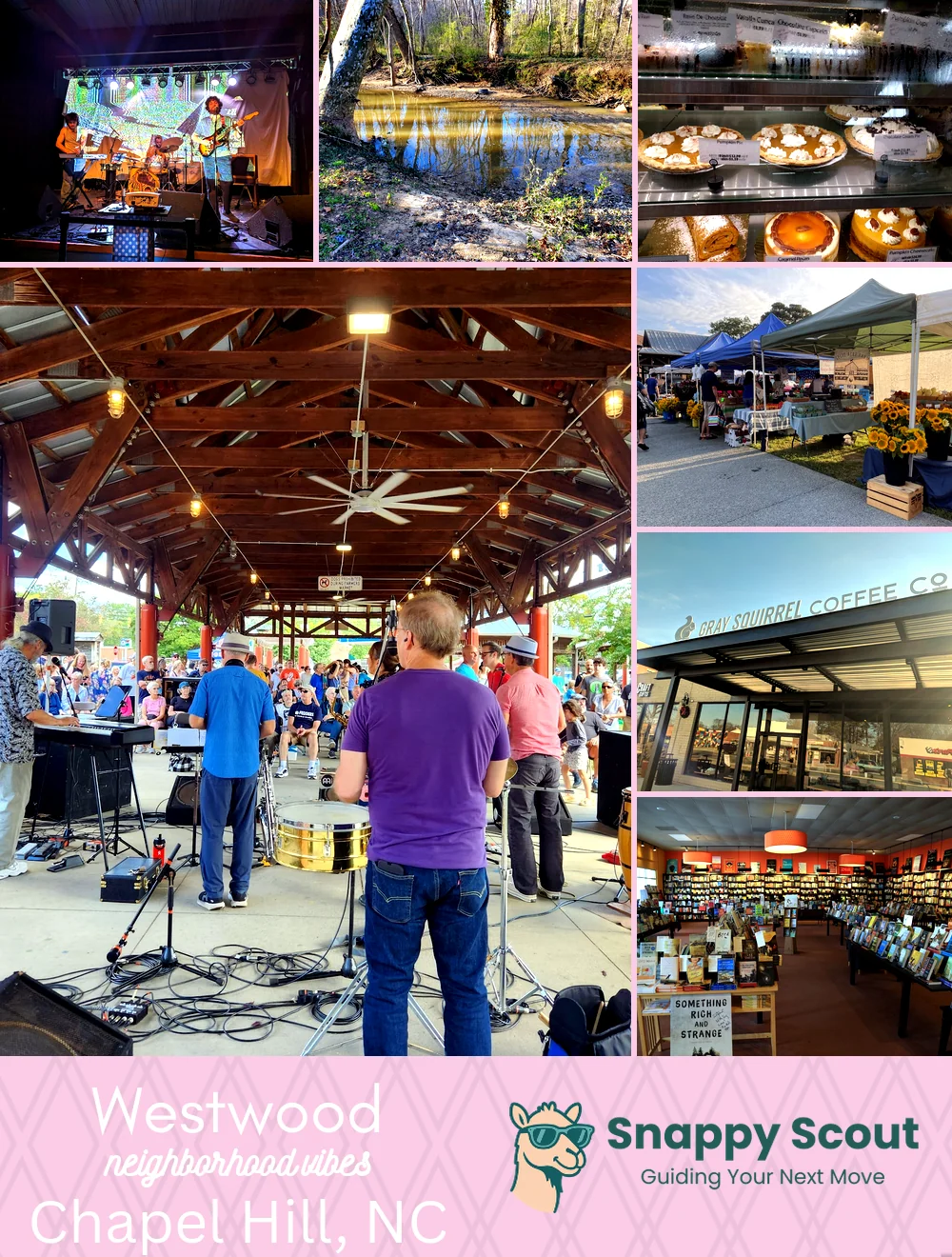 Westwood neighborhood photo collage