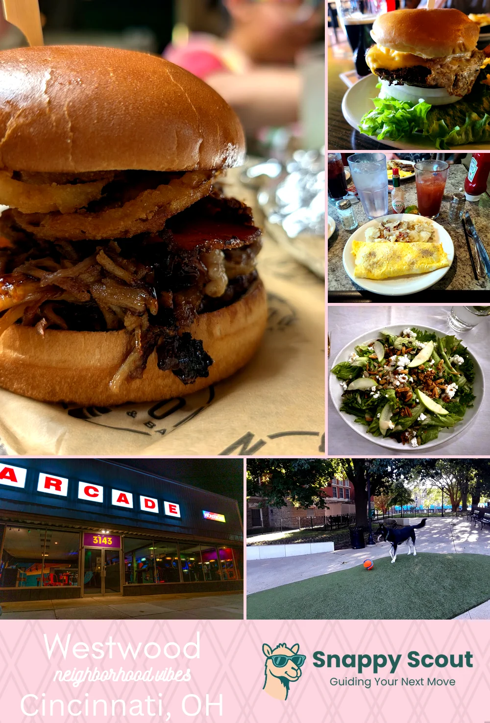 Westwood neighborhood photo collage